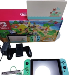Nintendo Switch Animal Crossing Konsole, - Bild 1 von 5