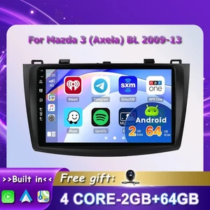 Für Mazda 3 (Axela) BL 2009-2013 Autoradio Navi Android 15 Car Play WLAN GPS - Bild 1 von 17