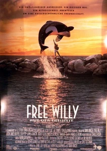 Free Willy - Ruf nach Freiheit - Filmposter 120x80cm gefaltet (G) - Picture 1 of 1