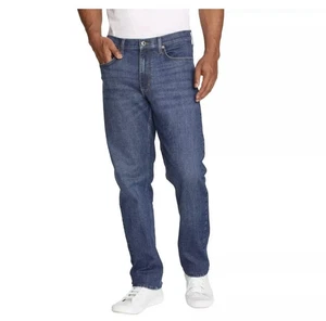 Eddie Bauer Men's Stretch Denim Jeans Blue NWT Size 32x30 - Picture 1 of 5