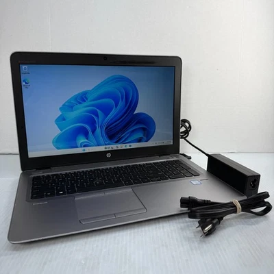 HP EliteBook 850 G4 i5-7200U 15.6" Windows 11 Pro Laptop 256GB SSD 16GB *SEE PIC - Image 1 of 4