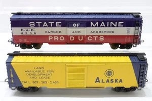 H0 Märklin US gedeckter Güterwagen Alaska B.A.R AC Konvolut N107 - Picture 1 of 2