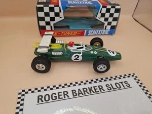 Scalextric Triang C8 Lotus Indianapolis GP #2 Original Boxed 1:32 Scale Slot Car - Picture 1 of 8