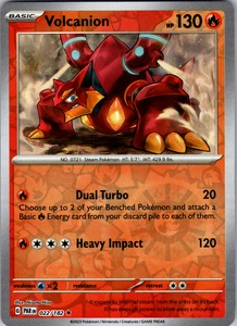 Volcanion Reverse Holo 022/182 SV04: Paradox Rift Rare - NM - Picture 1 of 2
