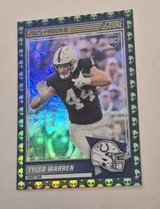 2025 Panini Score- Tyler Warren #21 Colts Extraterrestria lSSP Case Hit - Picture 1 of 5