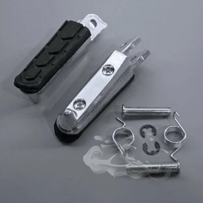 Apto para Honda NC750 NC750X NC700 NC700X 2012-2019 reposapiés delanteros estriberas Foto 1 de 4