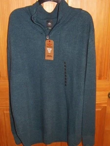 DOCKERS - MEN - SWEATER - MOCKNECK - DRAGON FLY - SIZE 2XL (BBLK-53-14) - Picture 1 of 4
