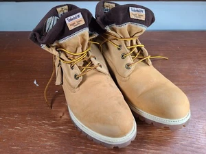 Timberland Roll Top Boots 83073 2140 Camel Mens Size 11M - Picture 1 of 10