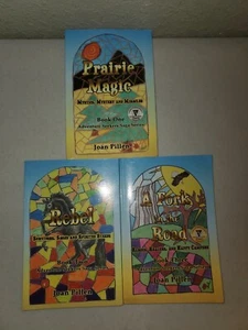 3 Joan Pillen Adventure Seekers Saga: Prairie Magic, Rebel, A Fork In The Road - Picture 1 of 7