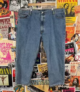 Pantalones de mezclilla azules Levis 550 50x29 3XL de colección para hombre años 90 Y2Ks calce relajado hechos en México - Imagen 1 de 18