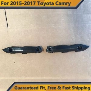 Front Bumper Retainer Mounting Brackets Set Pair for 2015 2016 2017 Toyota Camry - Picture 1 of 2