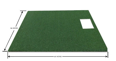 Simulador de alfombrilla de golf de 3' x 5' para césped sintético Optishot con espuma de 5 mm  Foto 1 de 4