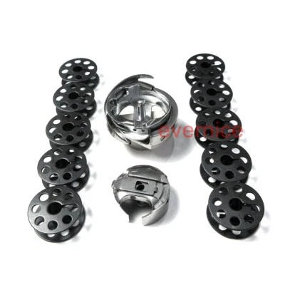 para ARTISAN BROTHER B797 NAKAJIMA TAJIMA GRANDE GANCHO ROTATIVO + ESTOJO BOBINA + 10 BOBINAS - Imagem 1 de 4