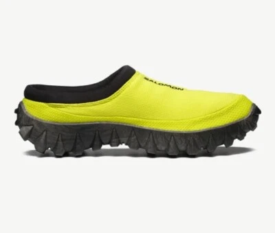 Zueco de nieve Salomon amarillo/negro EE. UU. para hombre talla 7 para mujer talla 8 Foto 1 de 4