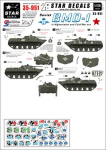 Star Decals 1/35 Soviet BMD-1 in Afghanistan and Cold War Era decals 35951 - Picture 1 of 2