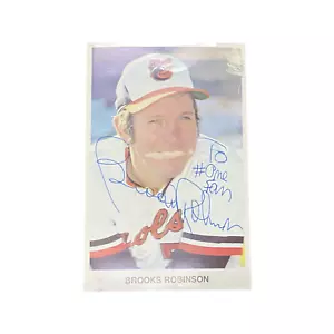 Brooks Robinson Signed Small Photo “To #One Fan” JSA COA - Picture 1 of 1