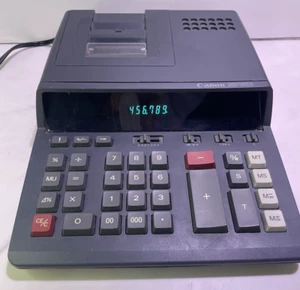 Canon MP31D Electronic Desktop Printing Calculator Adding Machine - works - Picture 1 of 6