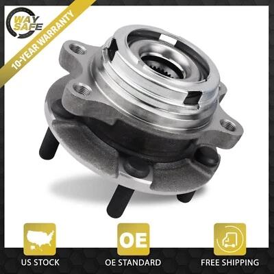 Front Wheel Bearing & Hub for Infiniti G35 M37 M45 FX35 FX45 G37 AWD Foto 1 de 4