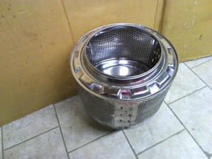 Feuertrommel AEG Waschmaschinentrommel  von 2012 mit Standfuß - Bild 1 von 4