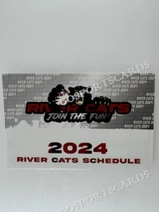 2024 Sacramento River Cats Calendario de Bolsillo Gigantes 25 Años Ligas Menores Béisbol - Imagen 1 de 2