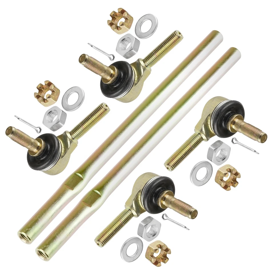 2 barras de amarre de dirección y extremo de varilla de amarre para Suzuki LT250 R Quadracer 250 2X4 1985-86 Foto 1 de 4