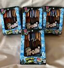 Lot Of 4 Boxes Trolli Sour Brite Fruit Candy Canes Holiday 48 Candy Canes!!