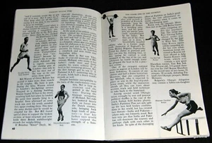 OLYMPICS 1948 PICTORIAL WORLD WAR II VETERANS PARTICIPATION + AVERY BRUNDAGE - Picture 1 of 2