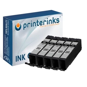 5 x CLI-581BKXXL Remanufactured Ink Cartridges for Pixma TS8251 TR8550 TS9150 - Picture 1 of 1
