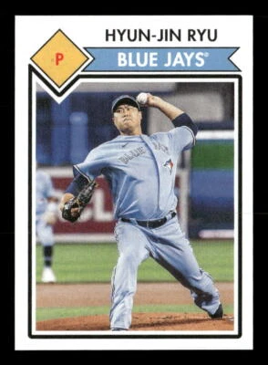 Hyun-Jin Ryu 2020-21 Topps 582 Montgomery Club Set 1 #5 Toronto Blue Jays - Image 1 of 2