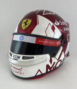 CASCO CHARLES LECLERC 2024 MONACO GP (TALLA COMPLETA - ESCALA 1/1) NUEVO - Imagen 1 de 10