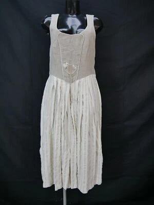 Country Line beige mit Stickerei sagenhaftes Landhaus Kleid Trachtenkleid Gr.40 - Bild 1 von 4