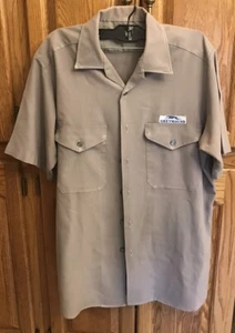 Vintage Early Genuine Greyhound Bus Drivers Short Sleeve Shirt - Picture 1 of 3