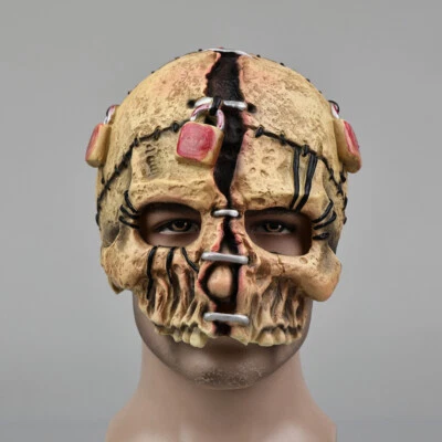 Cosplay Furiosa A Mad Max Saga Locked Skull Head Masks Halloween Face Mask Props - Image 1 of 4