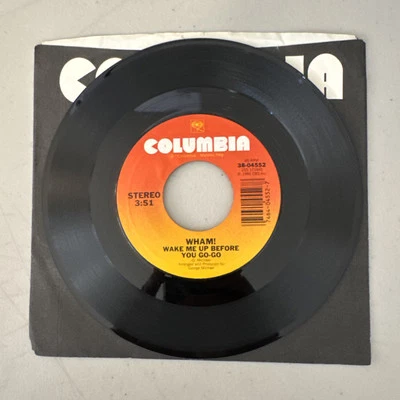 Wham Wake Me Up Before You Go-Go 45rpm 7" Tested VG+ Foto 1 de 4