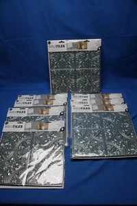 (32 azulejos) Azulejos StickTiles de ROOMMATES pelar y pegar azulejos de hojalata sintética - Imagen 1 de 12