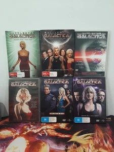 Battlestar Galactica Complete Series Season 1 to 4 + Movie 🍿 Fast Tracked  - Picture 1 of 8