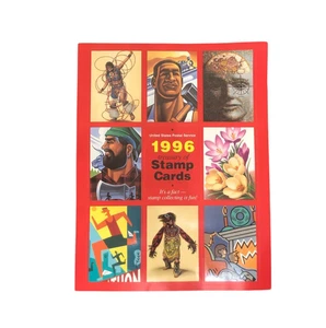 Vtg Treasury of Stamp Cards 1996 USPS Publication 192 Animal Floral Colorful - Bild 1 von 4