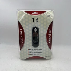 Nextar 1GB Digital MP3 Player Voice Recorder 500 Songs Black MA933A New Sealed - Picture 1 of 3