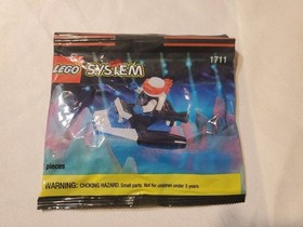 NEW LEGO 1711 System Space Ice Planet Scooter 18 Pcs Polybag -SEALED 1994 Q23