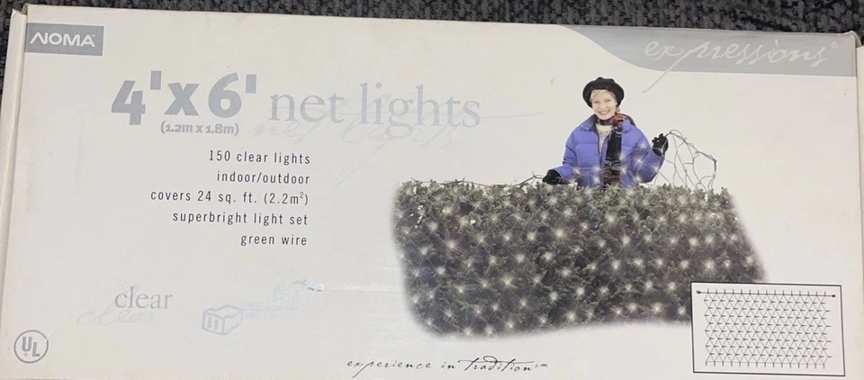 Conjunto de fios verdes super brilhantes 4 X 6 luzes claras 150 luzes claras indoor outdoor - Imagem 1 de 1