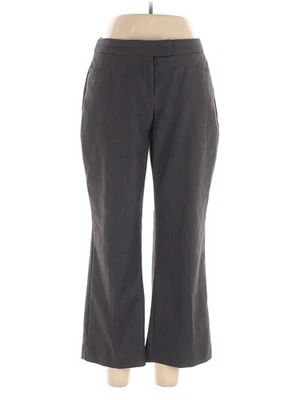 JM Collection Women Gray Dress Pants 10 Petites - Image 1 of 2