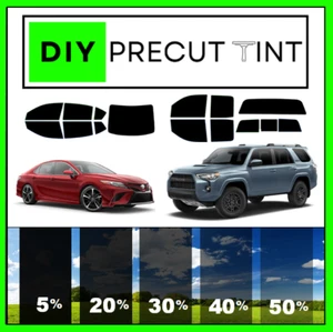 DIY PreCut Premium Ceramic Window Tint Kit 06-24 Fits Toyota Camry ALL Windows - Picture 1 of 9
