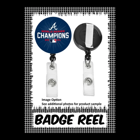 Atlanta Braves 2021 World Series Champions - Badge Reel - Choose From 12 Designs Cover