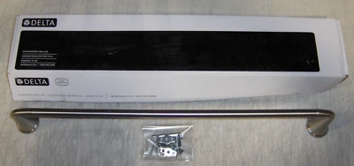 Delta 73324-SS Kayra 24" Acero Inoxidable Toallero Baño Barra Baño Riel Foto 1 de 4