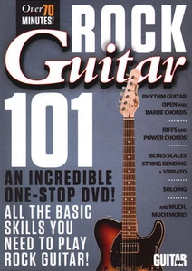 Guitar World Basic Skills to Play ROCK GUITAR 101 Video DVD Lessons ANDY ALEDORT - Picture 1 of 1