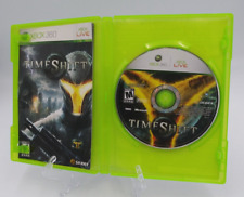 TimeShift (Microsoft Xbox 360, 2007) Video Game with Manual