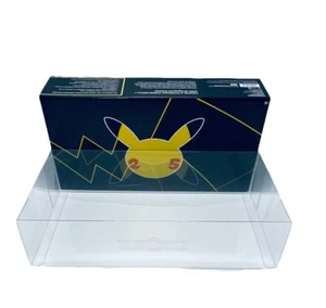 1 Plastic Protector fits Pokemon Celebrations 25th Anniversary Prime Box 0.50mm - Picture 1 of 10
