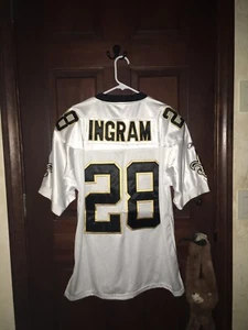 *100% Authentic* Mens Reebok Sz 48 MARK INGRAM Saints NFL Football Jersey - Picture 1 of 10
