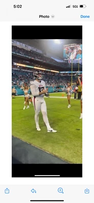 Miami Dolphins vs Atlanta Falcons 08/09/24 PASE DE ACCESO LATERAL EN CAMPO ¡¡NUEVO!!! Foto 1 de 4