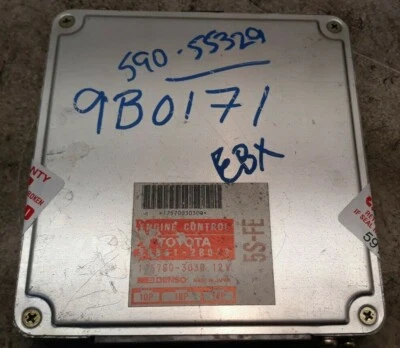 Computadora de motor Toyota Celica GT 5SFE 1990-1991 AT CALIFORNIA ECU ECM PCM Foto 1 de 3
